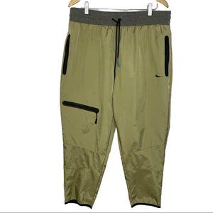 BrandBlack Shanty Pants Cropped Jogger Tapered Relaxed Fit Green Men's 2XL